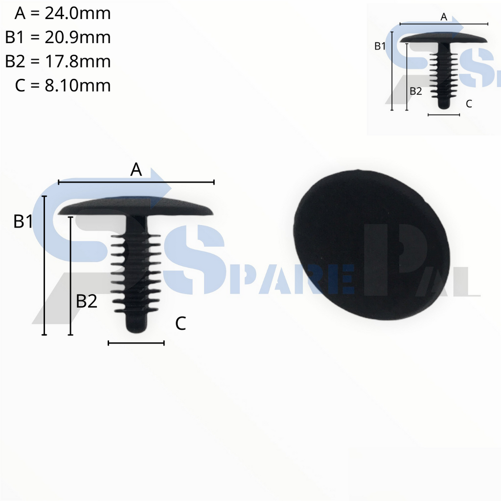 SparePal  Fastener & Clip SPL-10047