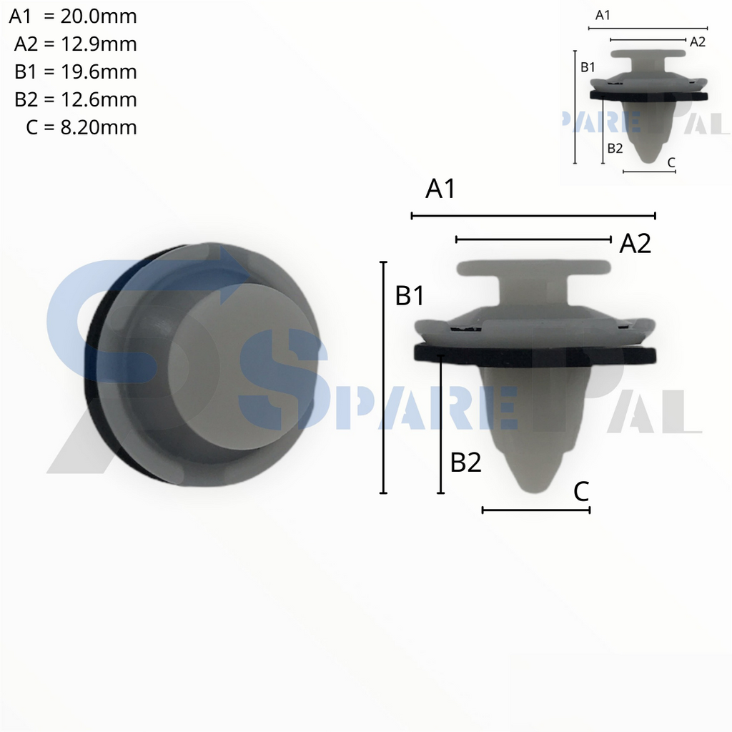 SparePal  Fastener & Clip SPL-10050