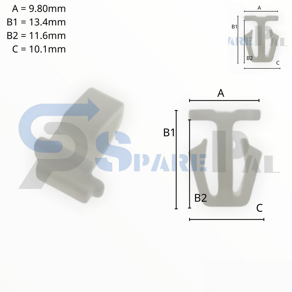 SparePal  Fastener & Clip SPL-10052