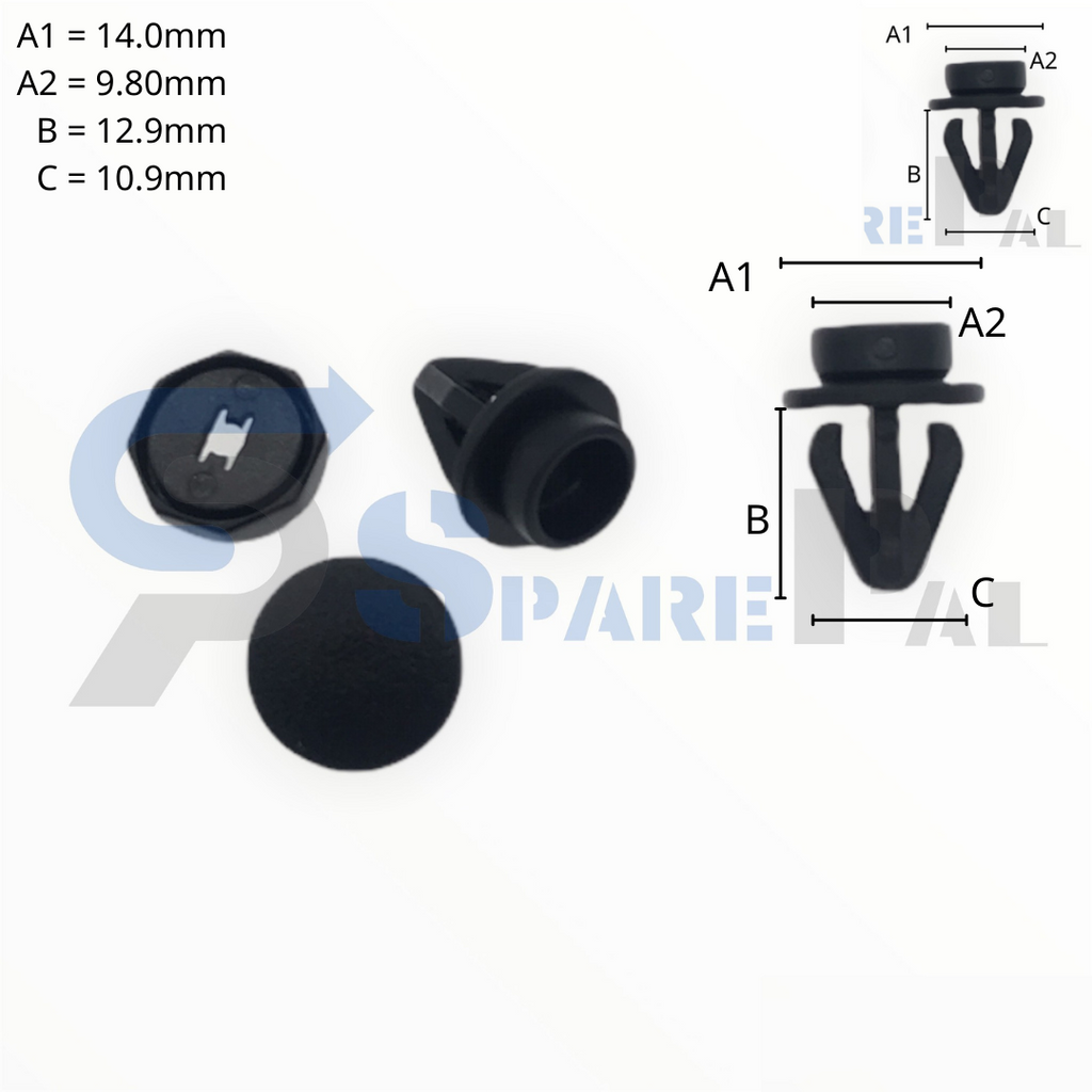 SparePal  Fastener & Clip SPL-10054