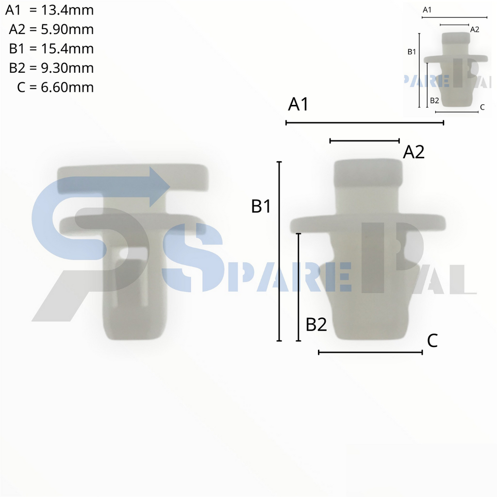 SparePal  Fastener & Clip SPL-10057