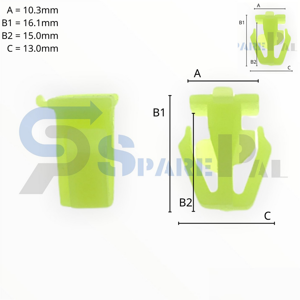 SparePal  Fastener & Clip SPL-10060