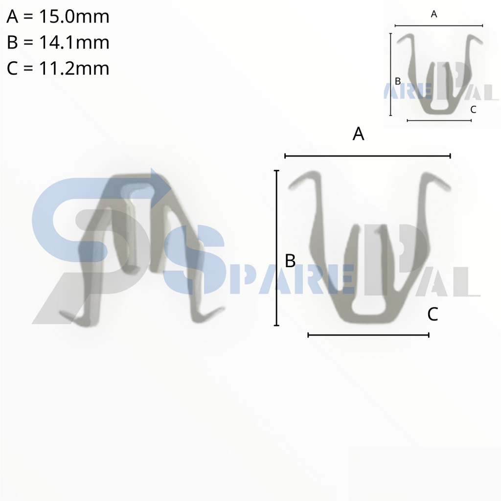 SparePal  Fastener & Clip SPL-10061