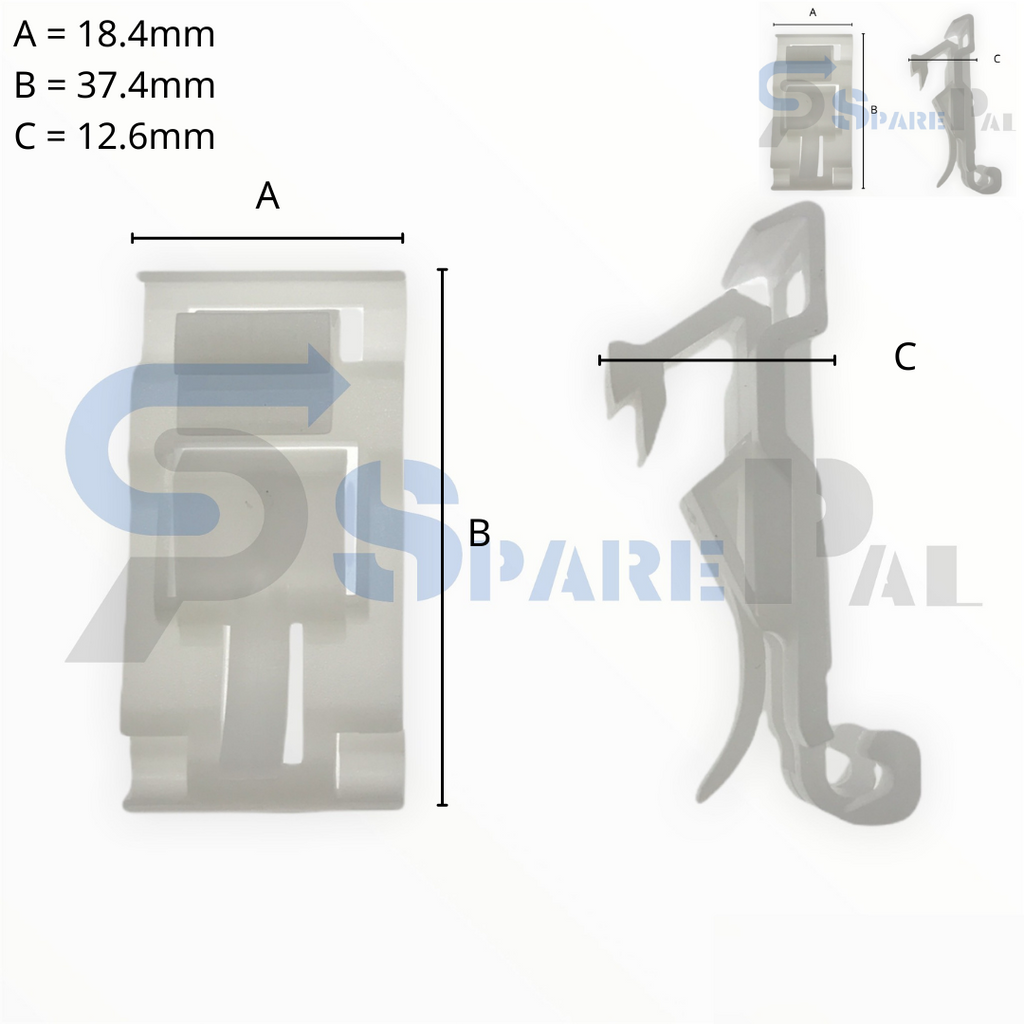 SparePal  Fastener & Clip SPL-10062