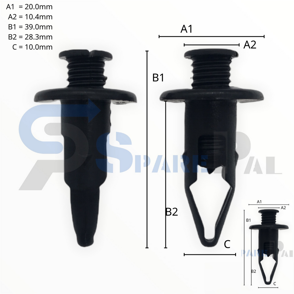 SparePal  Fastener & Clip SPL-10067