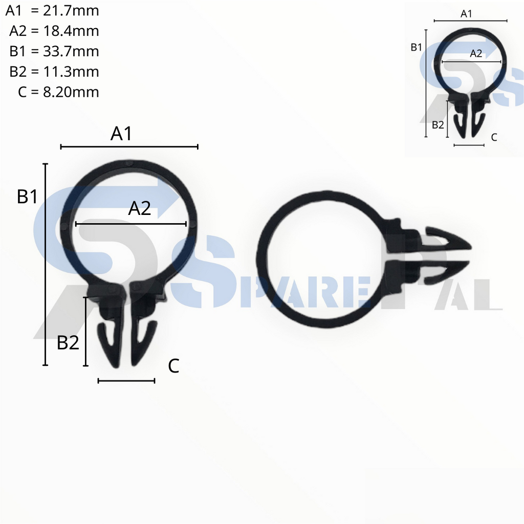 SparePal  Fastener & Clip SPL-10072