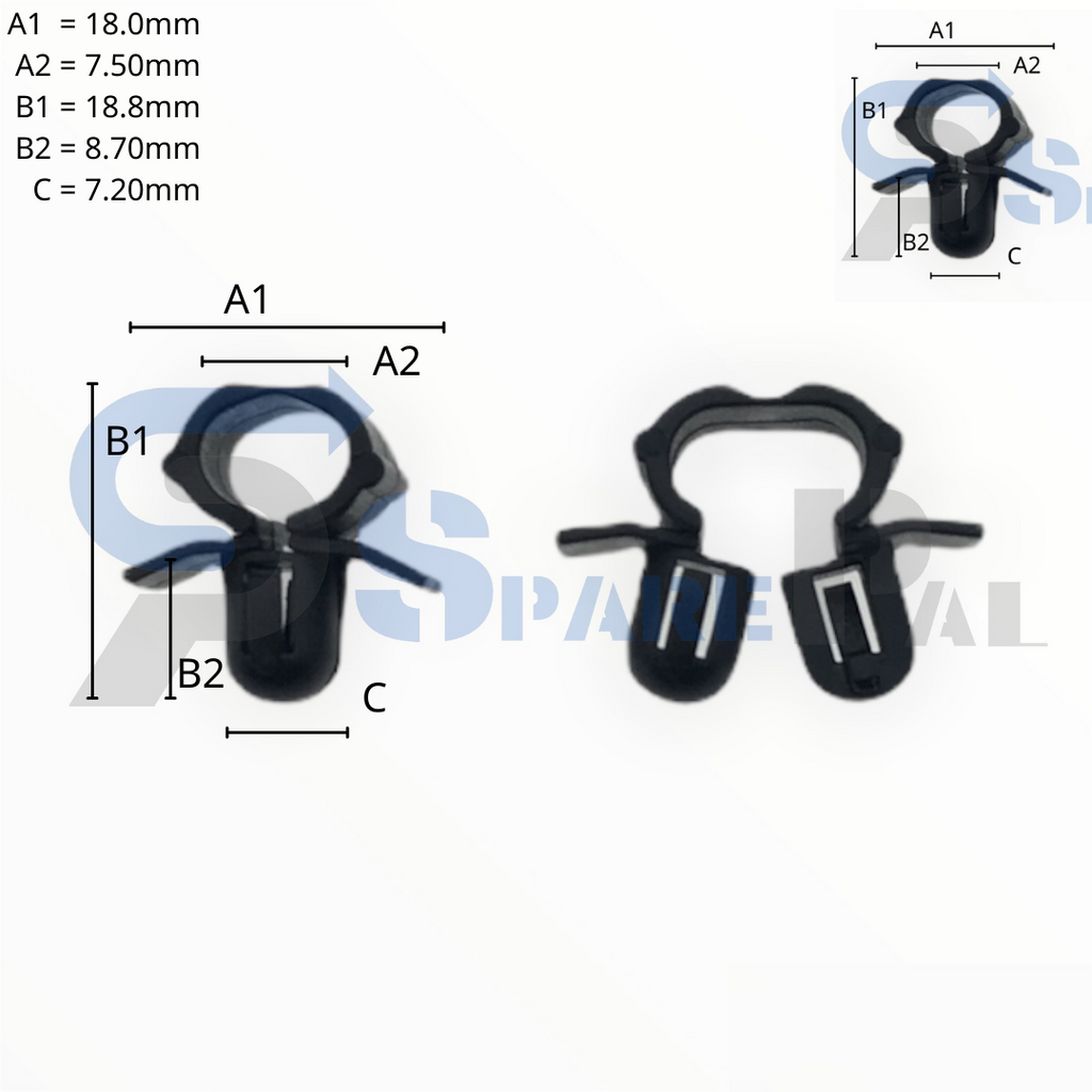 SparePal  Fastener & Clip SPL-10074