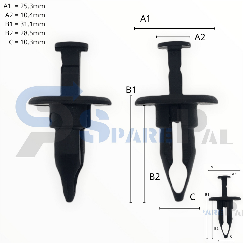 SparePal  Fastener & Clip SPL-10080