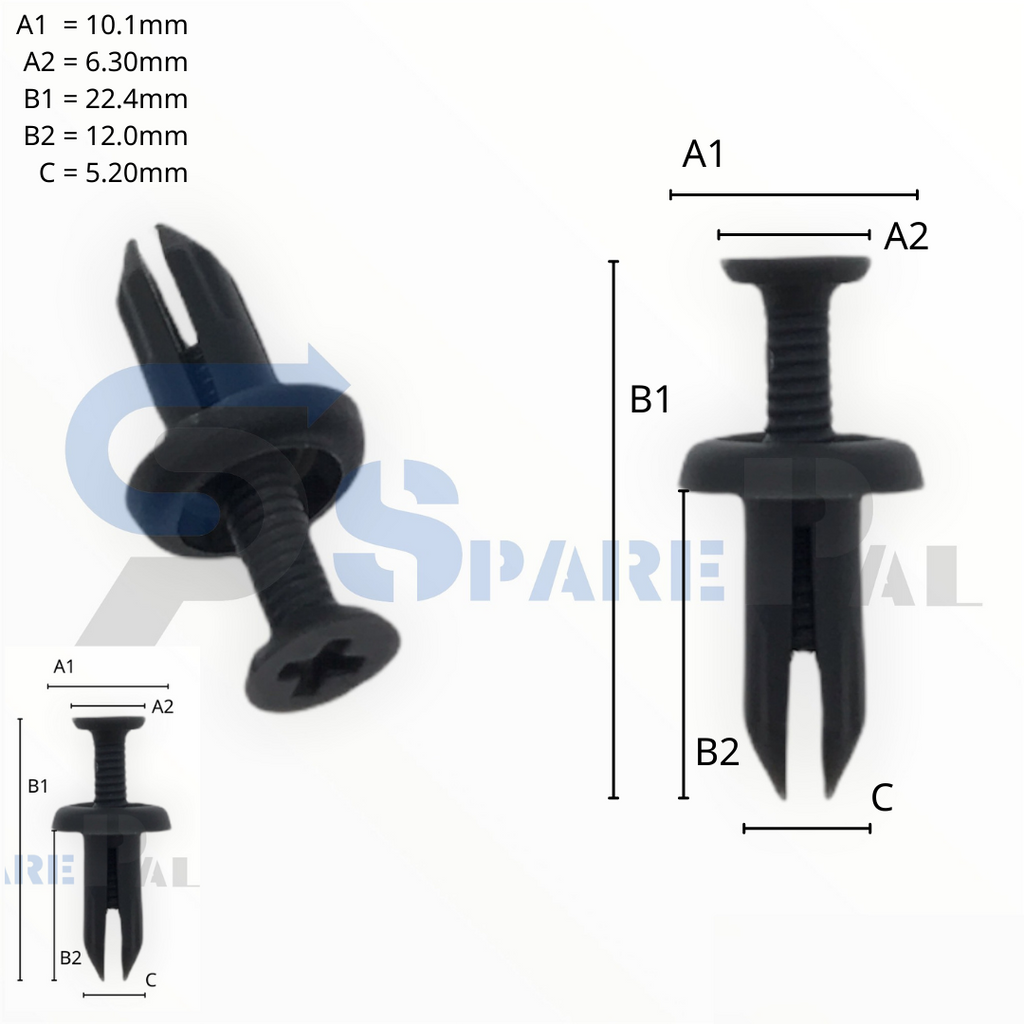 SparePal  Fastener & Clip SPL-10084