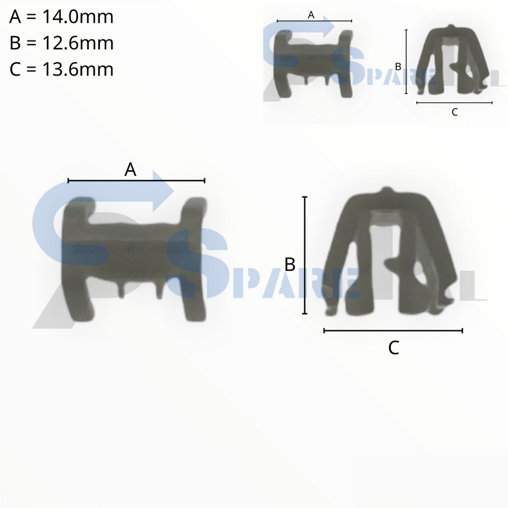 SparePal  Fastener & Clip SPL-10088