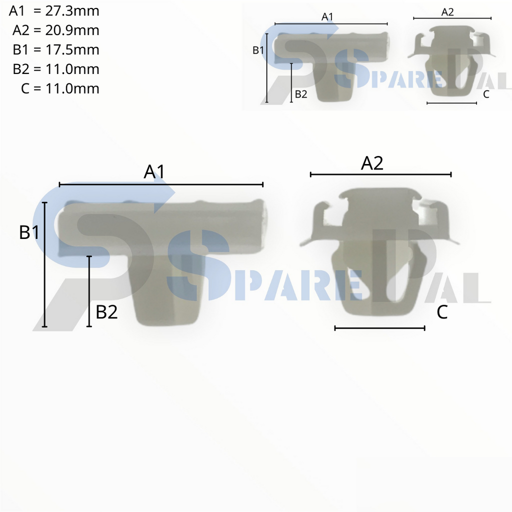 SparePal  Fastener & Clip SPL-10089