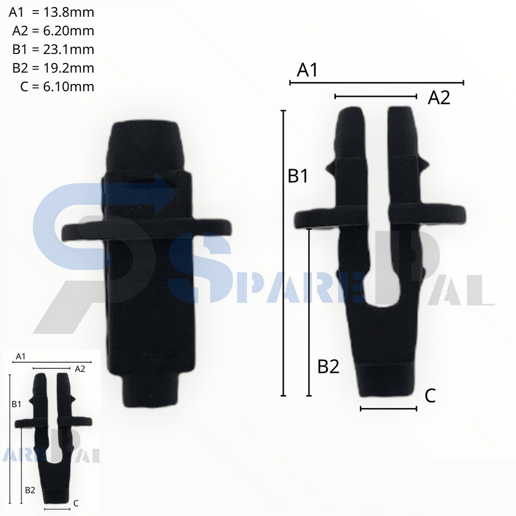 SparePal  Fastener & Clip SPL-10093