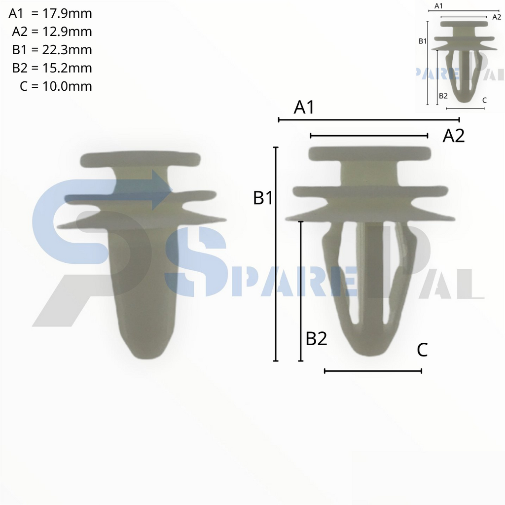 SparePal  Fastener & Clip SPL-10094