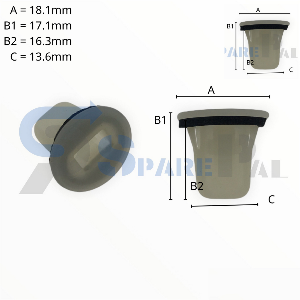 SparePal  Fastener & Clip SPL-10097