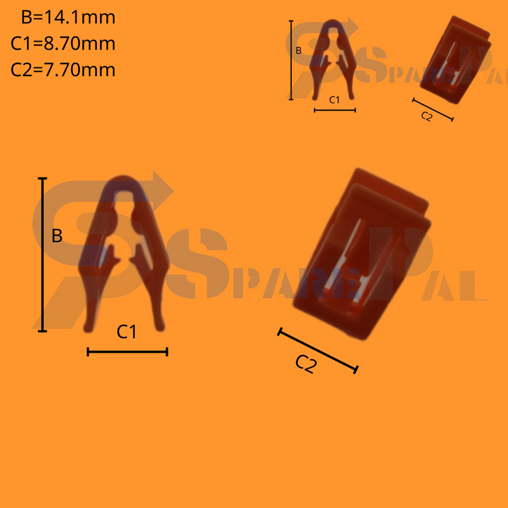 SparePal  Fastener & Clip SPL-10098