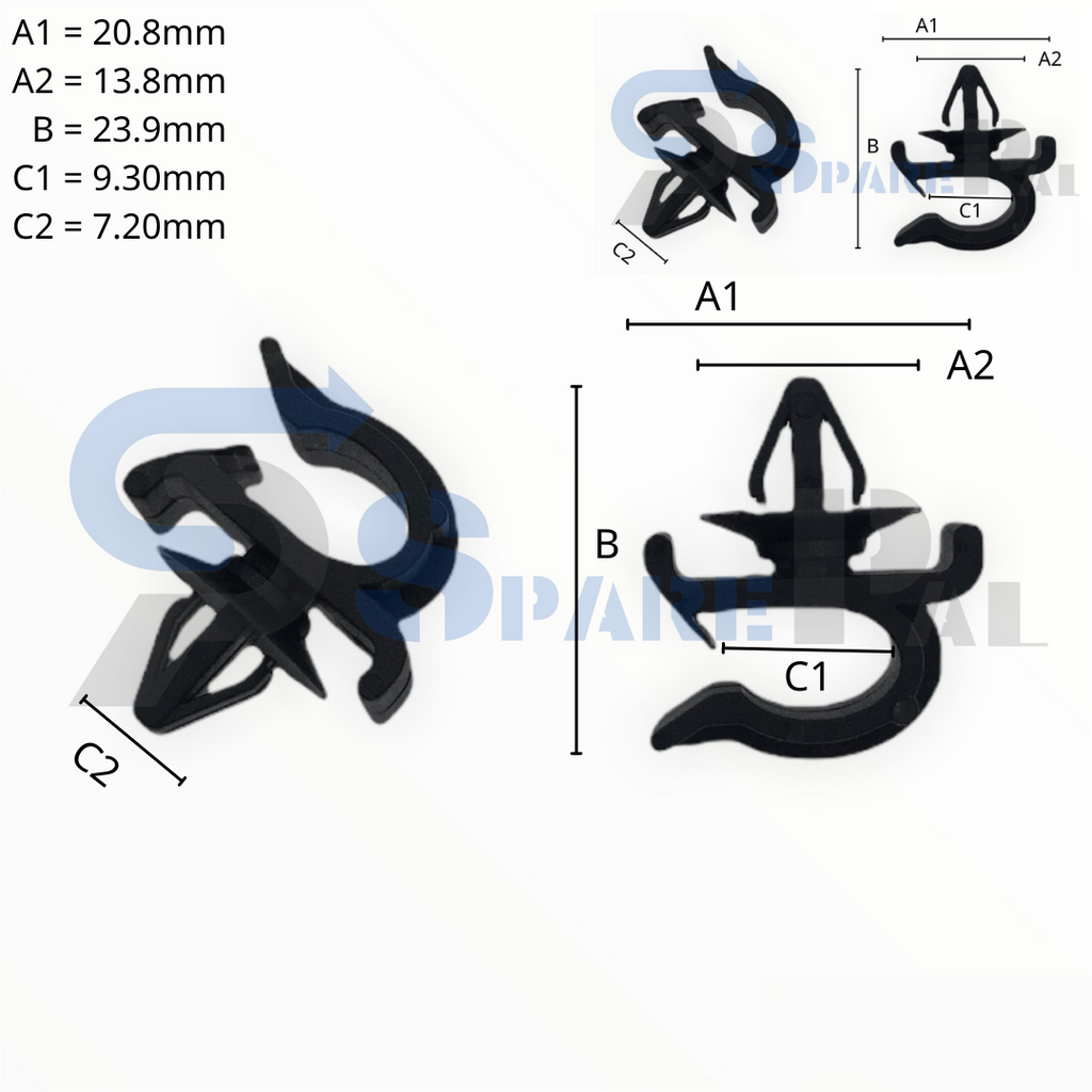 SparePal  Fastener & Clip SPL-10099