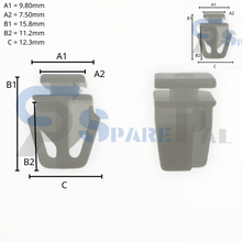 将图片加载到图库查看器，SparePal  Fastener &amp; Clip SPL-10102