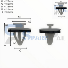 将图片加载到图库查看器，SparePal  Fastener &amp; Clip SPL-10105