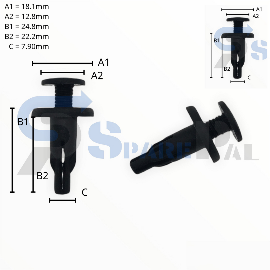 SparePal  Fastener & Clip SPL-10121