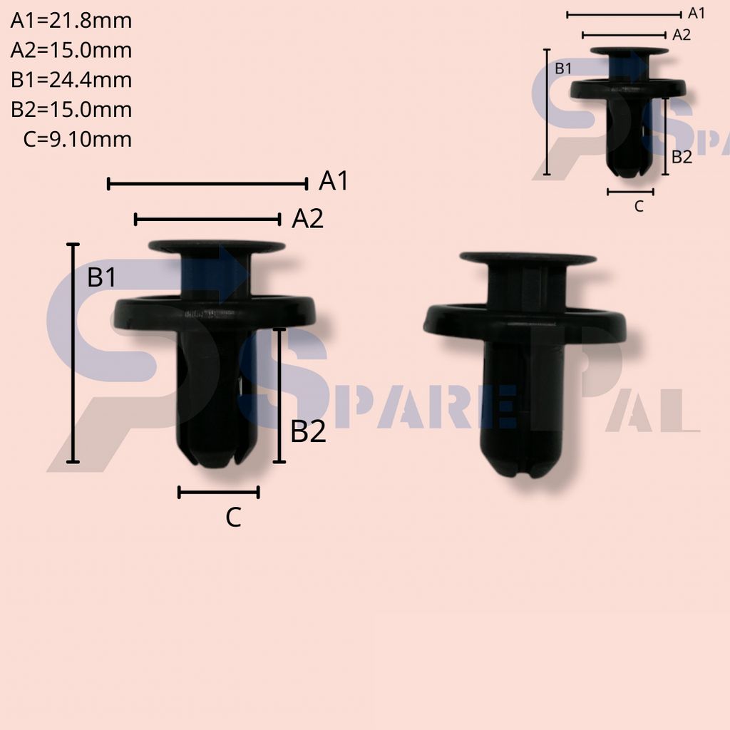 SparePal  Fastener & Clip SPL-10124