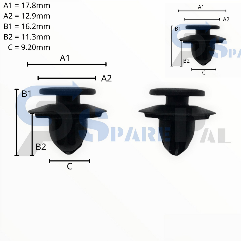 SparePal  Fastener & Clip SPL-10125