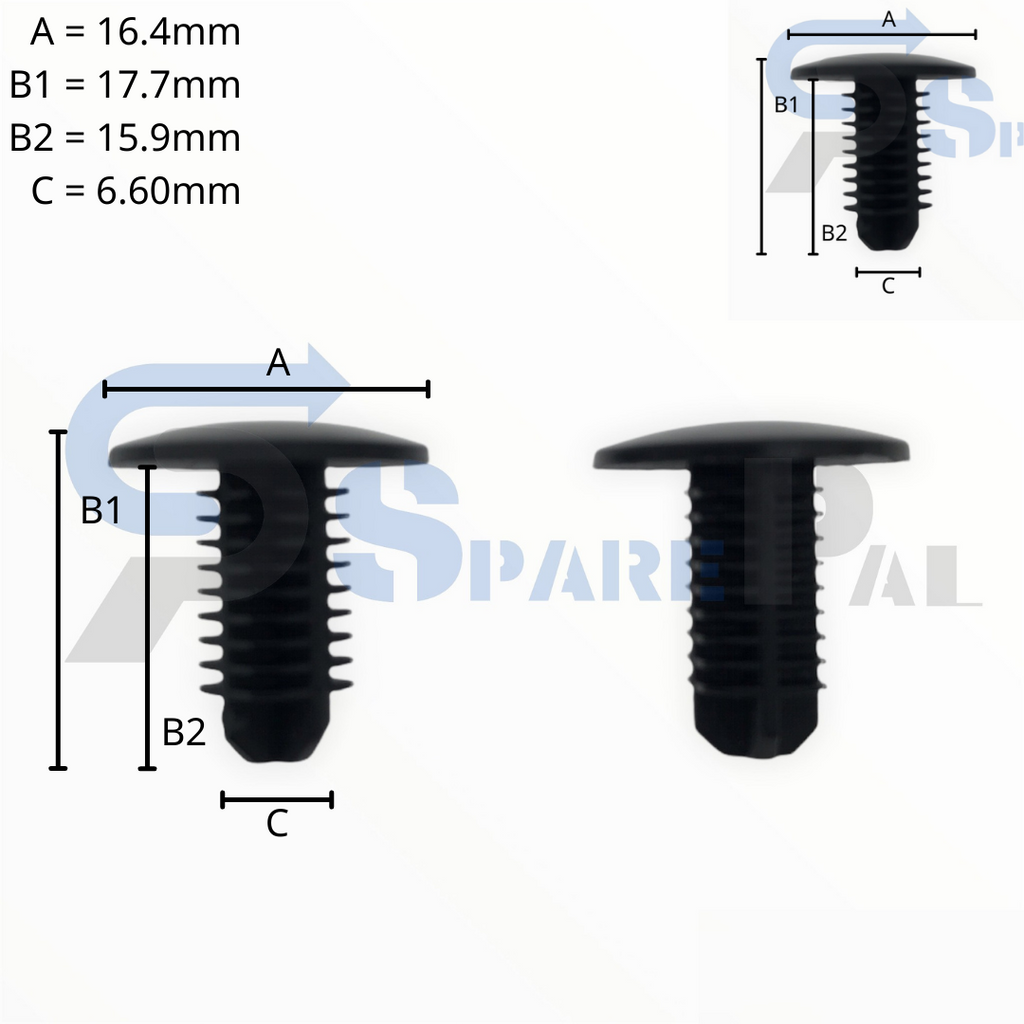 SparePal  Fastener & Clip SPL-10126