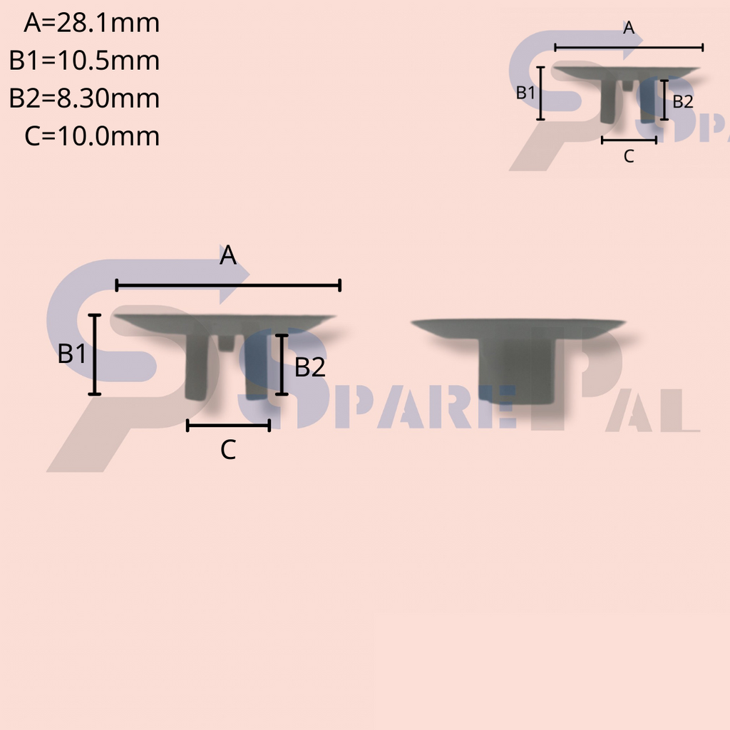 SparePal  Fastener & Clip SPL-10128