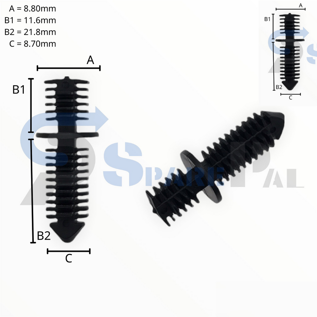 SparePal  Fastener & Clip SPL-10145