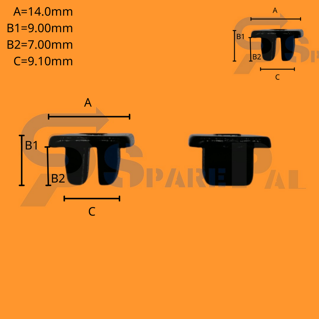 SparePal  Fastener & Clip SPL-10159