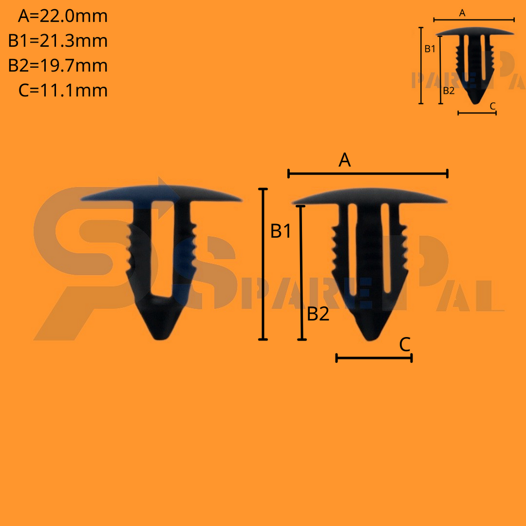 SparePal  Fastener & Clip SPL-10160