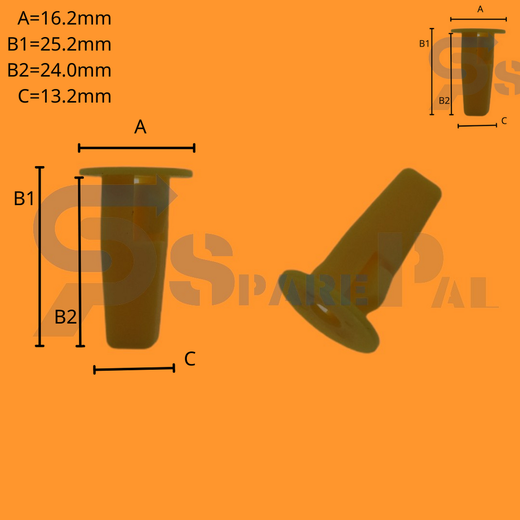 SparePal  Fastener & Clip SPL-10166