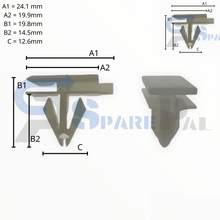 将图片加载到图库查看器，SparePal  Fastener &amp; Clip SPL-10171