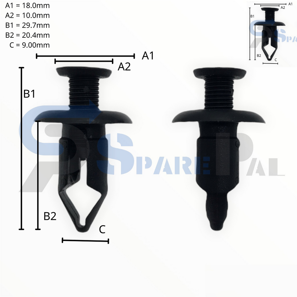 SparePal  Fastener & Clip SPL-10172