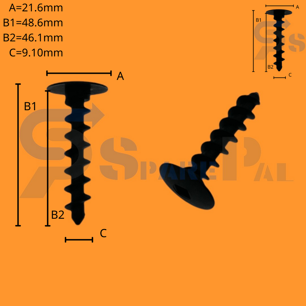 SparePal  Fastener & Clip SPL-10173