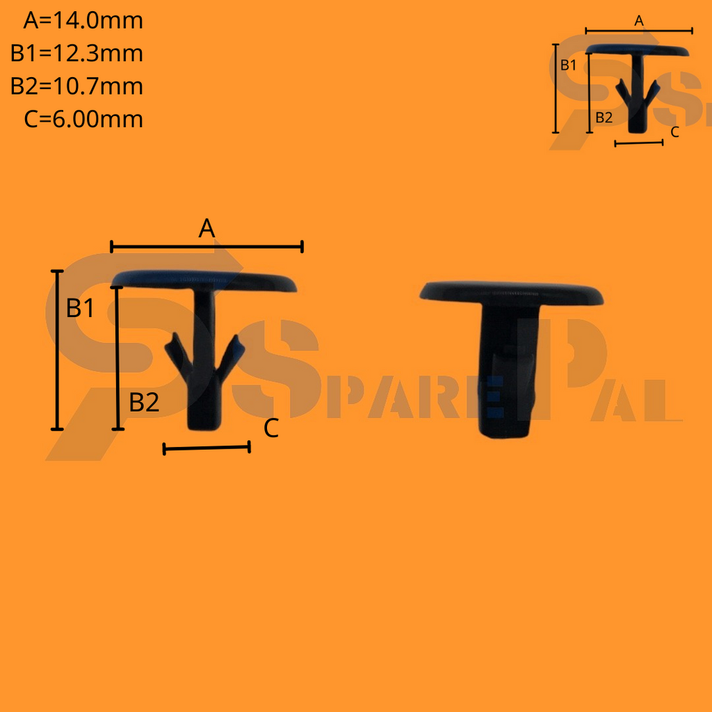 SparePal  Fastener & Clip SPL-10174