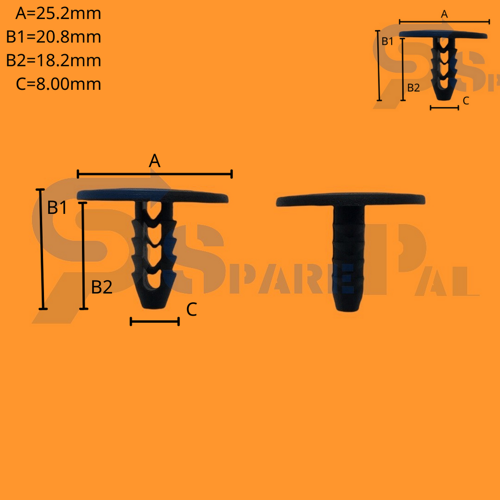 SparePal  Fastener & Clip SPL-10175