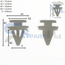 将图片加载到图库查看器，SparePal  Fastener &amp; Clip SPL-10176