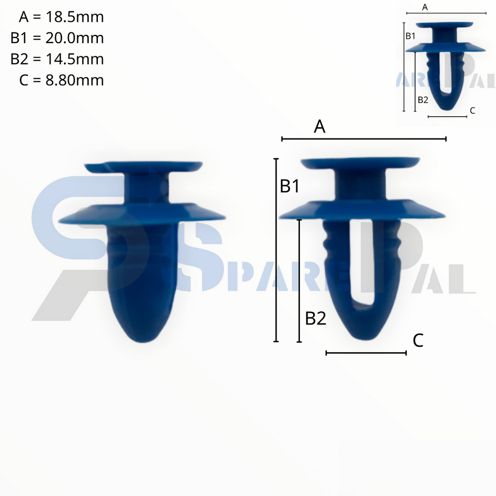 SparePal  Fastener & Clip SPL-10177