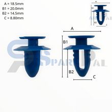 将图片加载到图库查看器，SparePal  Fastener &amp; Clip SPL-10177