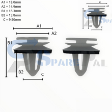 将图片加载到图库查看器，SparePal  Fastener &amp; Clip SPL-10179