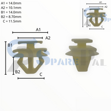 将图片加载到图库查看器，SparePal  Fastener &amp; Clip SPL-10181