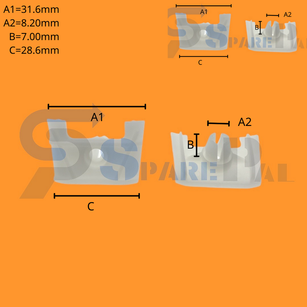 SparePal  Fastener & Clip SPL-10183