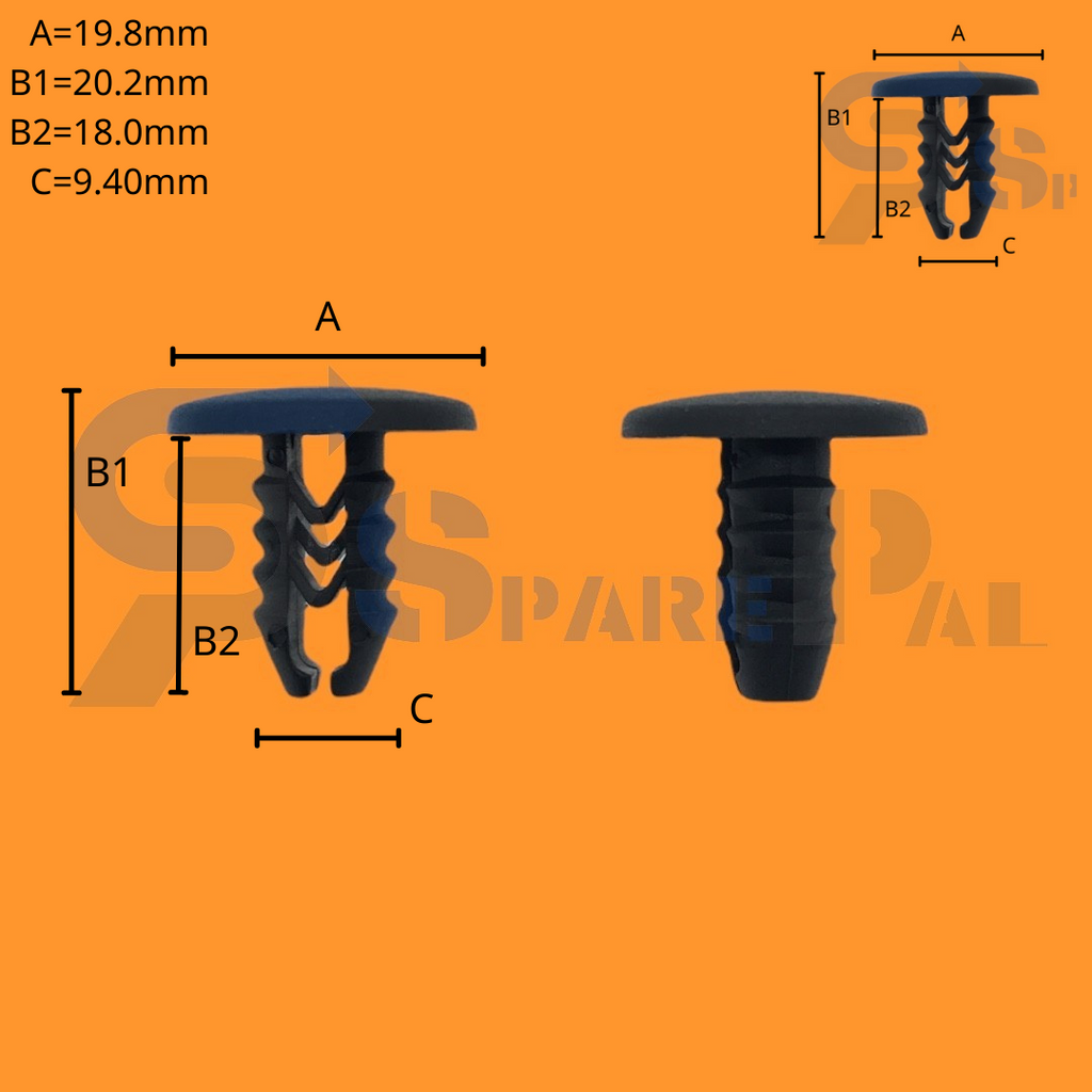 SparePal  Fastener & Clip SPL-10185