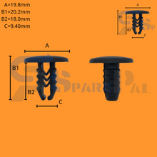 将图片加载到图库查看器，SparePal  Fastener &amp; Clip SPL-10185