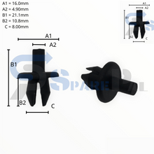 将图片加载到图库查看器，SparePal  Fastener &amp; Clip SPL-10186