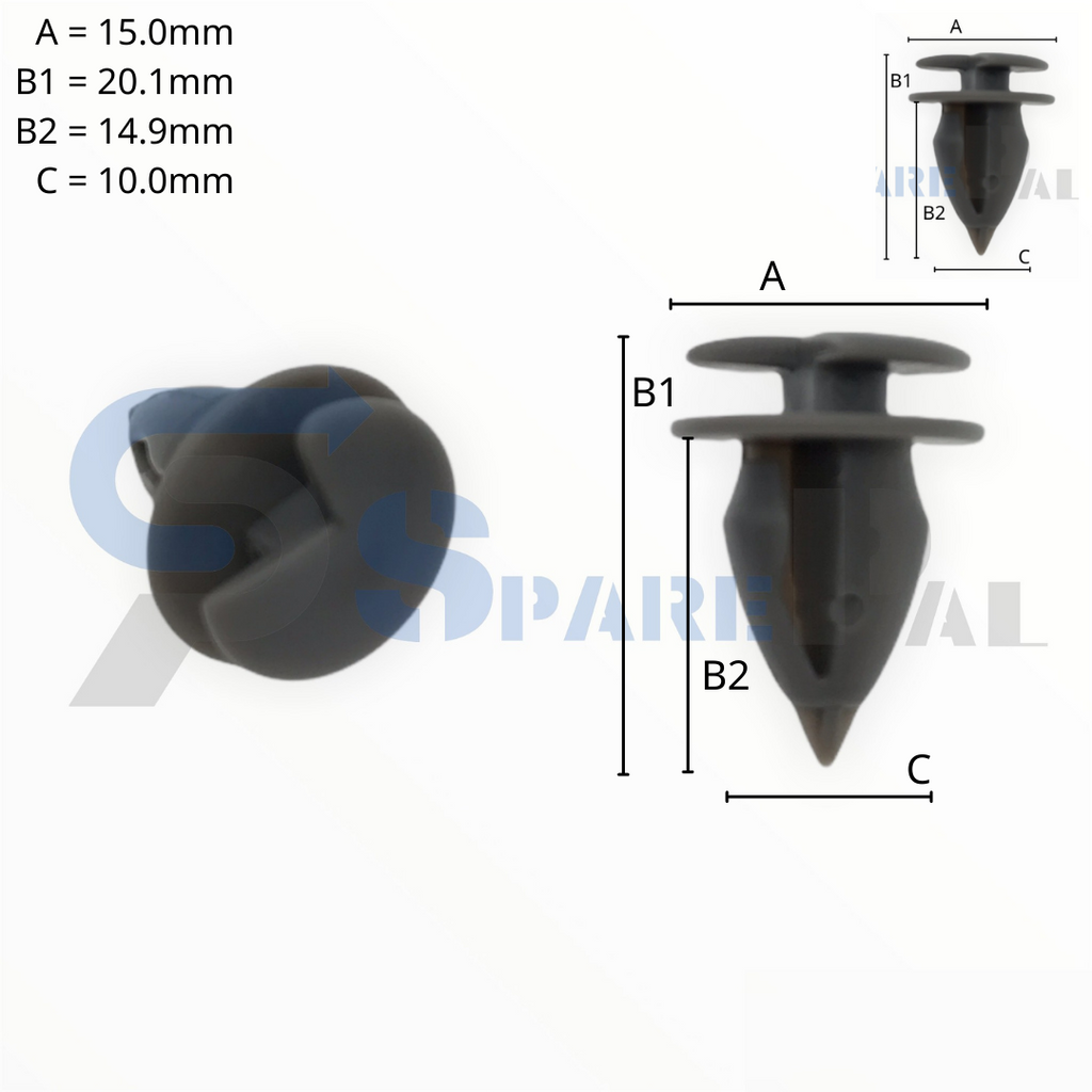 SparePal  Fastener & Clip SPL-10188