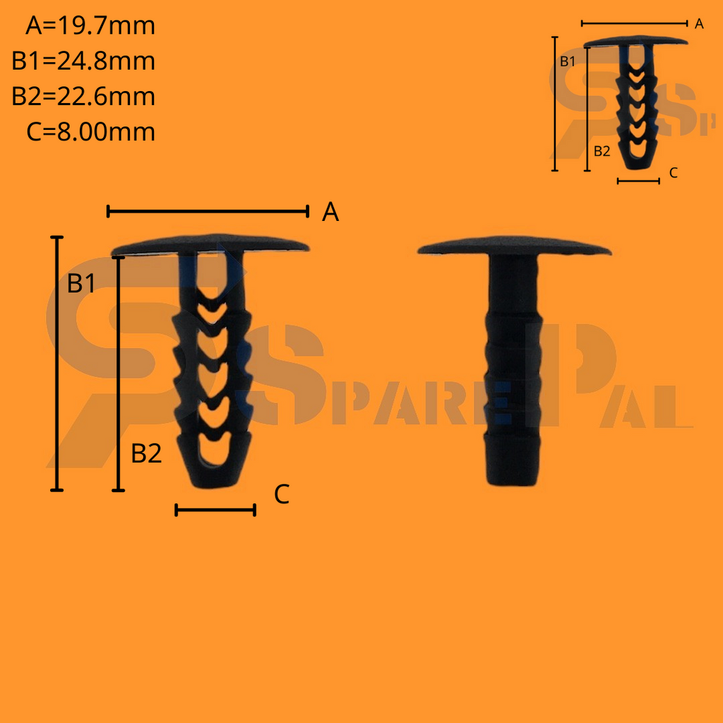 SparePal  Fastener & Clip SPL-10189