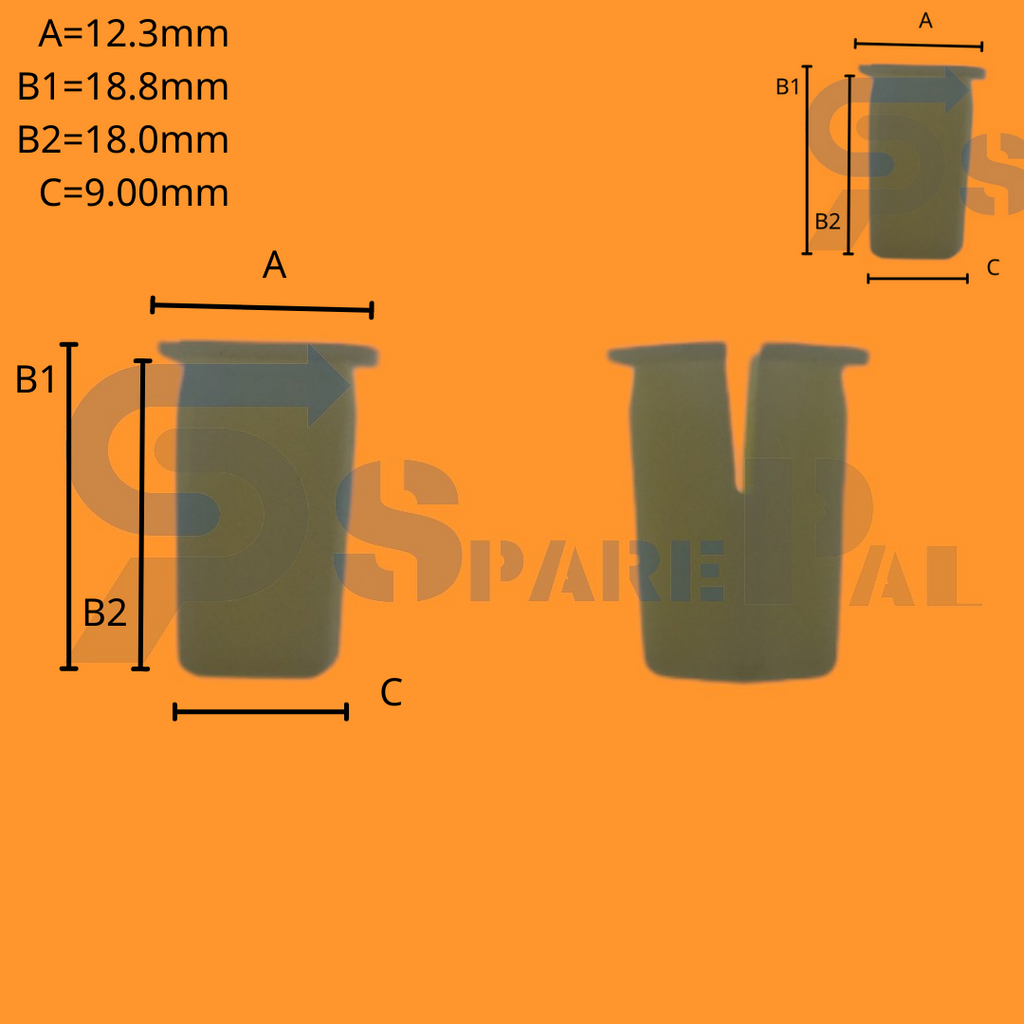 SparePal  Fastener & Clip SPL-10190