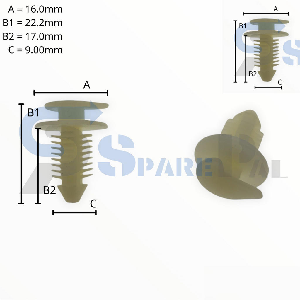 SparePal  Fastener & Clip SPL-10192