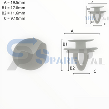 이미지를 갤러리 뷰어에 로드 , SparePal  Fastener &amp; Clip SPL-10195